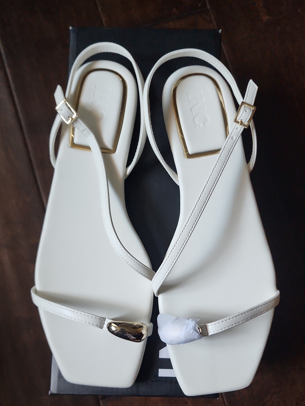 New INC International Concepts Zinaap Flat Sandals, Sz. 9.5M